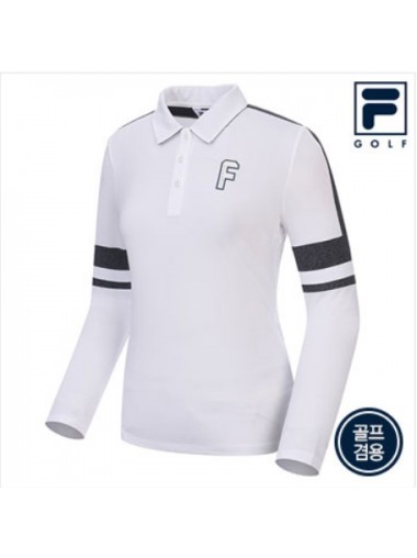 FILA Logo LS Shirt - White